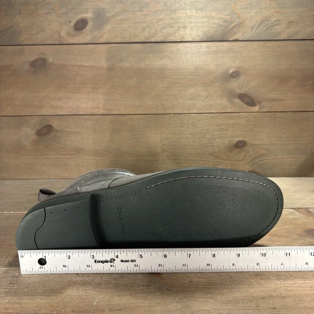 cole haan curtis mens size 9.5 shoes green leather comfort chukka boots